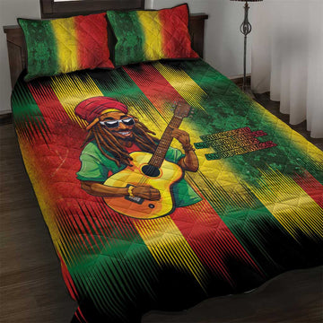 Honoring Reggae Legend Bob Birthday Quilt Bed Set LT9