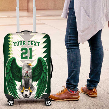 Nigeria Football Custom Luggage Cover Classic 20-21 Home Jersey LT9