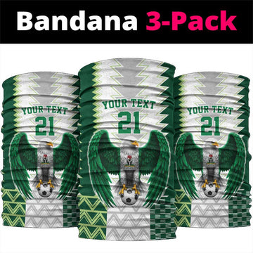 Nigeria Football Custom Neck Gaiter Classic 20-21 Home Jersey LT9