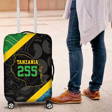 Tanzania 255 Luggage Cover African Mix Pattern Flag Motif LT9