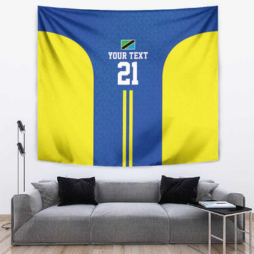 Custom Football African Tanzania Tapestry Taifa Stars Go Champion LT9