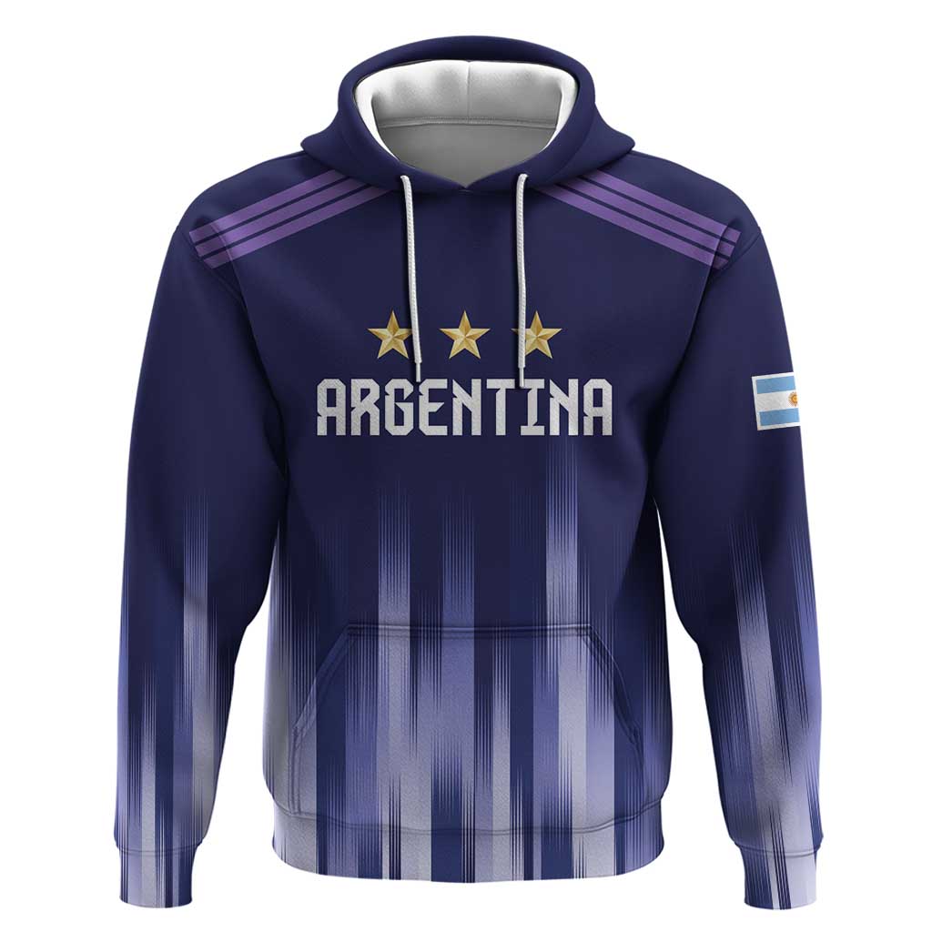 Argentina Football Custom Hoodie Vamos La Albiceleste Vintage LT9