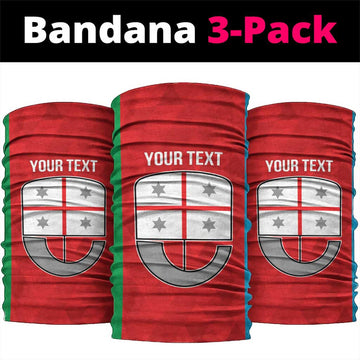 Personalized Italy Liguria Neck Gaiter Inspiration Flags Style LT9