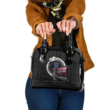 Denmark Viking Drakkar Shoulder Handbag Viking Blood LT9