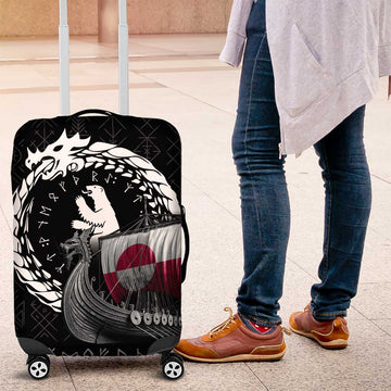 Greenland Viking Drakkar Luggage Cover Viking Blood LT9