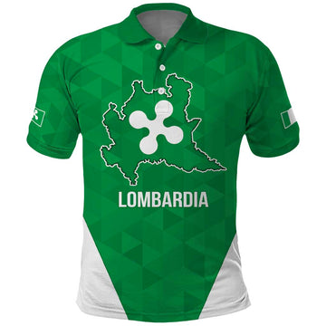 Personalized Italy Lombardy Polo Shirt Inspiration Flags Style LT9