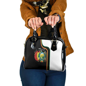 Bolivia Simple Coat of Arm Shoulder Handbag LT9