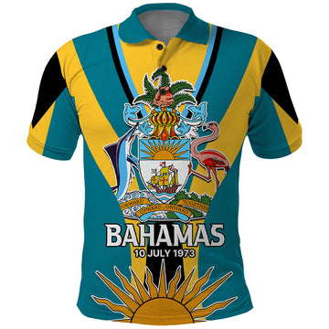 Bahamas Atlantis Polo Shirt Independence Day LT9