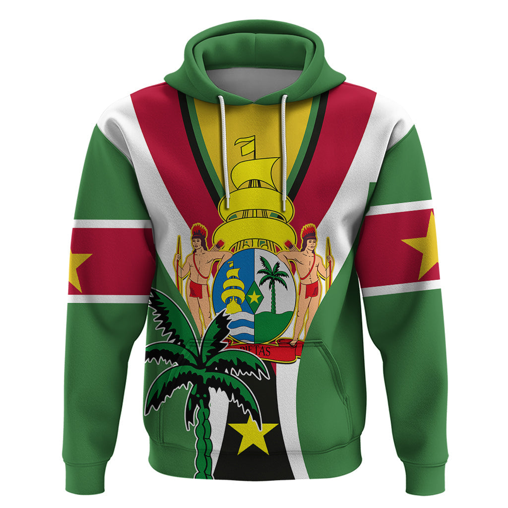 Custom Suriname Hoodie Emancipation Day LT9