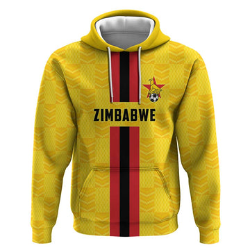 Zimbabwe Football Custom Hoodie The Warriors with Zimbabwe Bird LT9