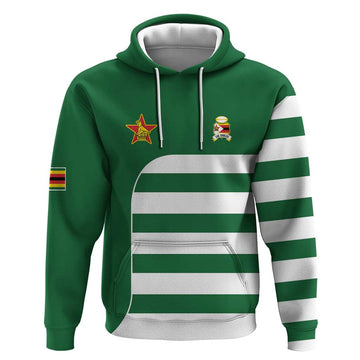 Zimbabwe Rugby Hoodie One For The History Sables LT9