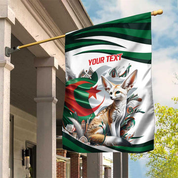 Algeria Fennec Fox Personalized Garden Flag with Algerian Culture and Nature LT9