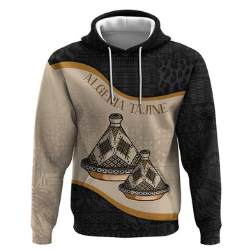 Algeria Tajine Dish Personalized Hoodie with African Tribal Pattern LT9