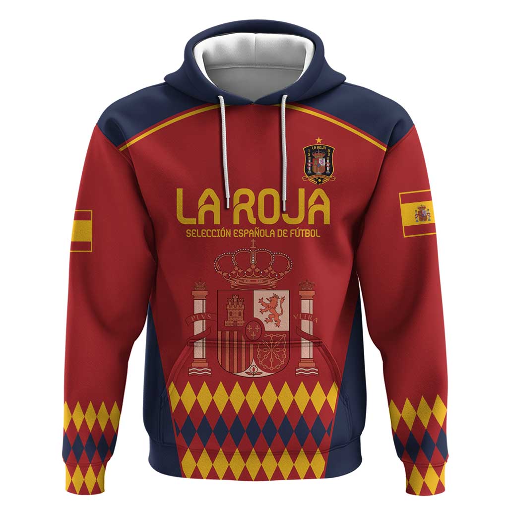 Custom Spain Football Hoodie Come on La Roja LT9