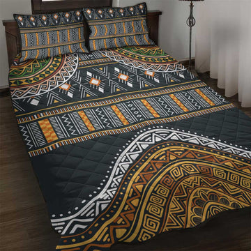 Afro Ethnic Native Pattern Quilt Bed Set LT9