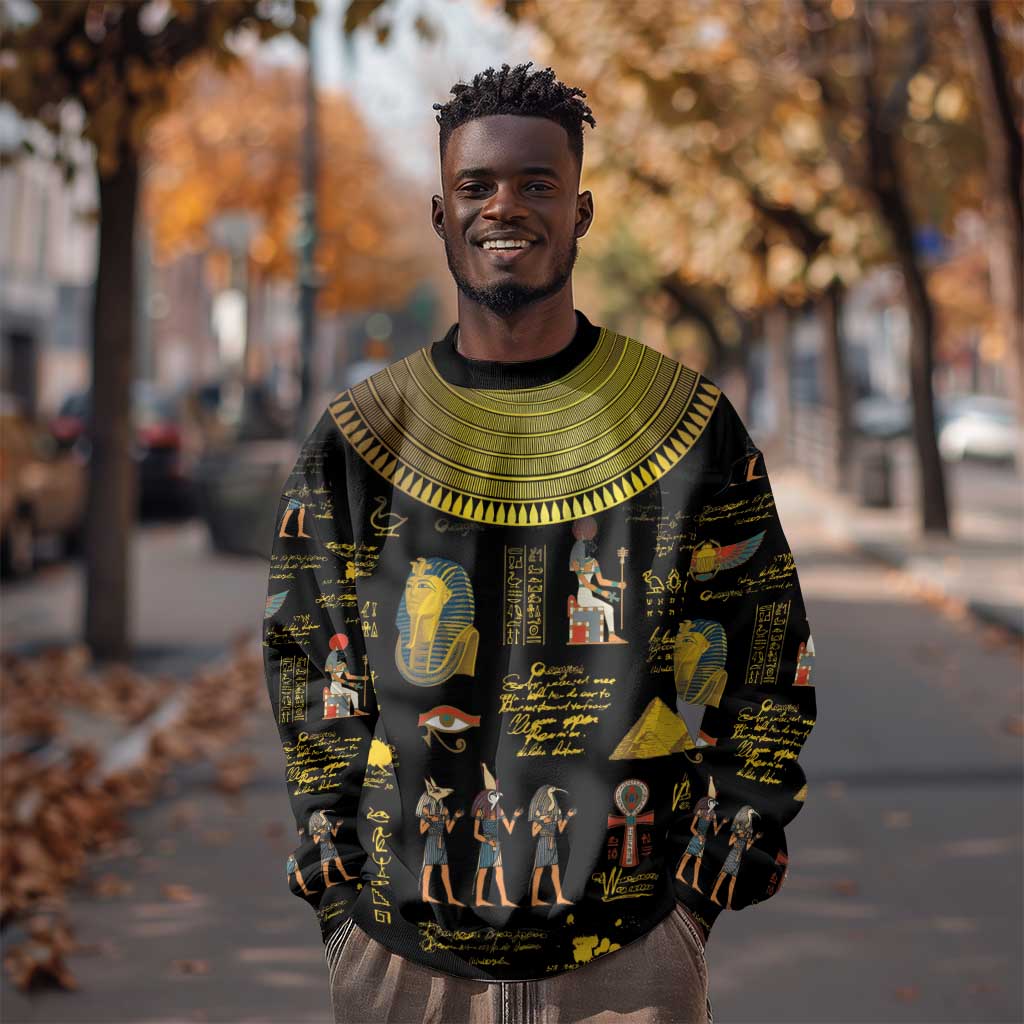 Ancient Egypt and Hieroglyphs Sweatshirt LT9