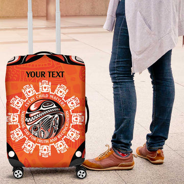Awareness for Indigenous Orange Day Luggage Cover Kindness and Equality LT9