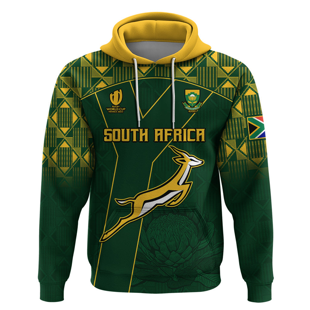 Custom Springboks Rugby Hoodie South Africa Go Champions World Cup 2023 LT9