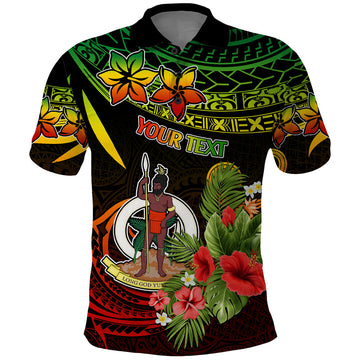 Custom Vanuatu Islands Polo Shirt Proud To Be A Ni-Van LT9