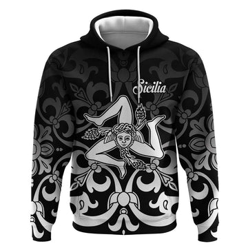 Personalized Italy Trinacria Sicily Hoodie LT9
