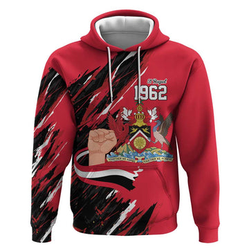 Trinidad and Tobago 1962 Personalized Hoodie Happy Independence Day August 31th LT9