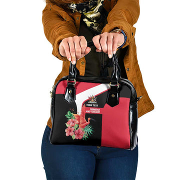 Trinidad and Tobago Personalized Shoulder Handbag Scarlet Ibis Tropical LT9
