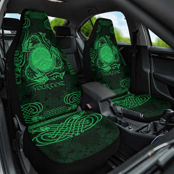 Personalized Brecknockshire Sir Frycheiniog Car Seat Cover Green Brecon Beacons Mountain Celtic-inspired LT9