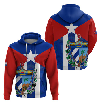 Cuba Hoodie Simple Coat Of Arms LT9