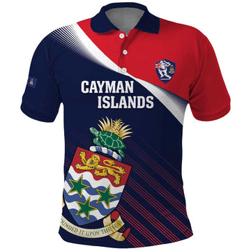 Custom Cayman Islands Cricket Polo Shirt 2025 Sporty Style LT14