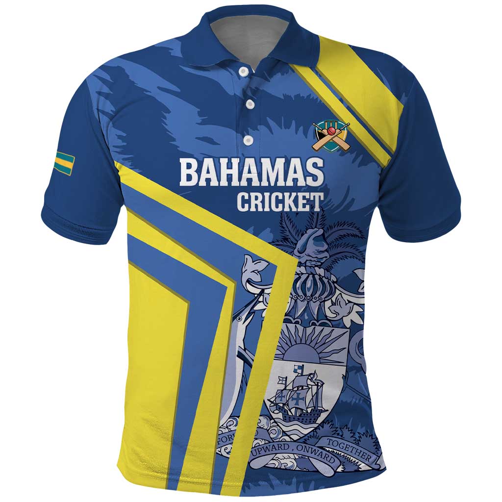 Custom The Bahamas Cricket Polo Shirt Come On Bahamian LT14