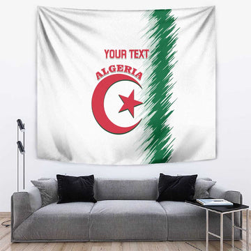 Custom Algeria Football Tapestry Go The Greens LT14