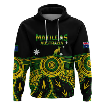 Australia Soccer Hoodie Aboriginal Go Matildas 2023 World Cup LT14