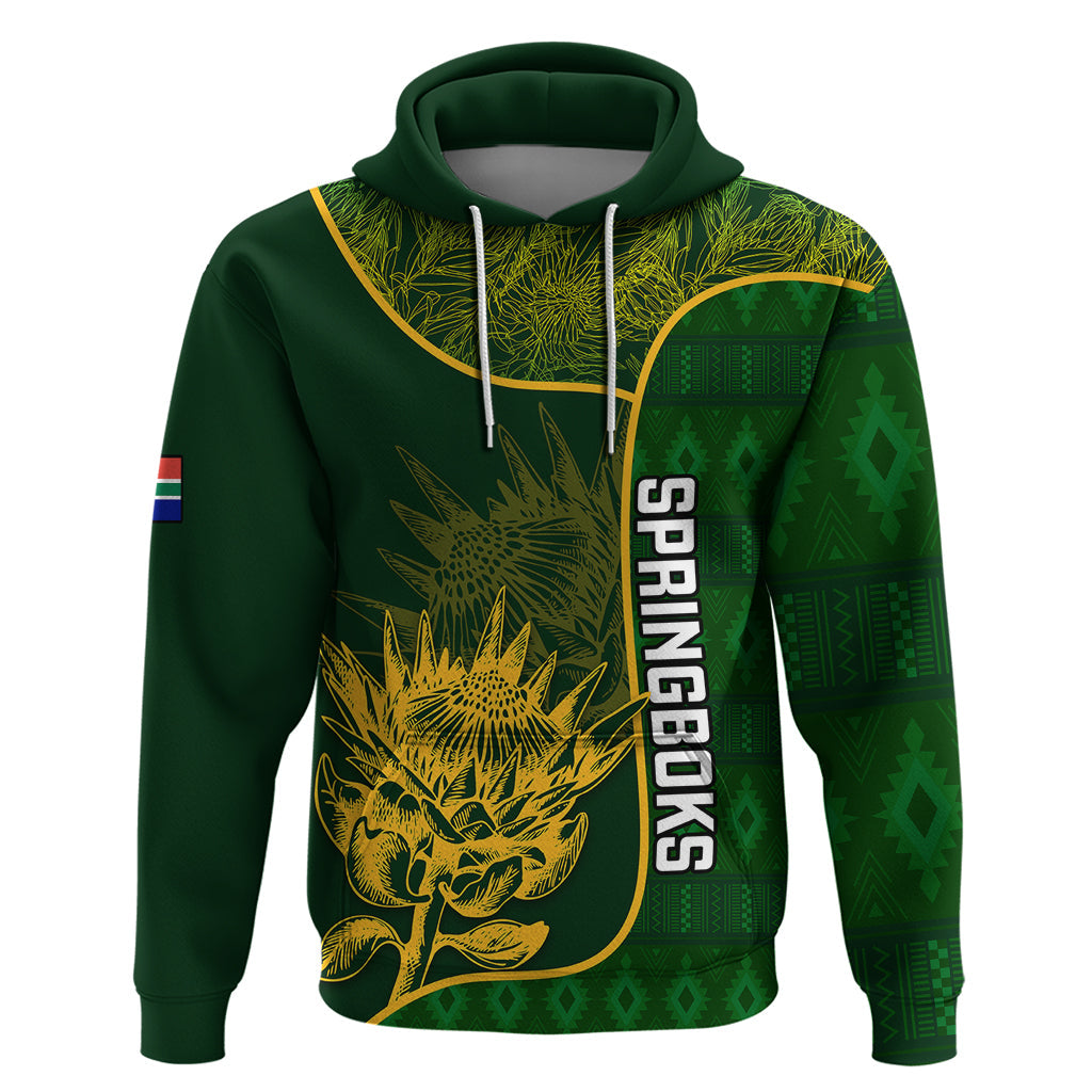 Custom South Africa Rugby Hoodie 2023 Go Champions Springboks With Protea LT14