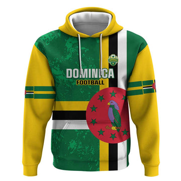 Custom Dominica Football Hoodie 2025 Go Dominik LT14
