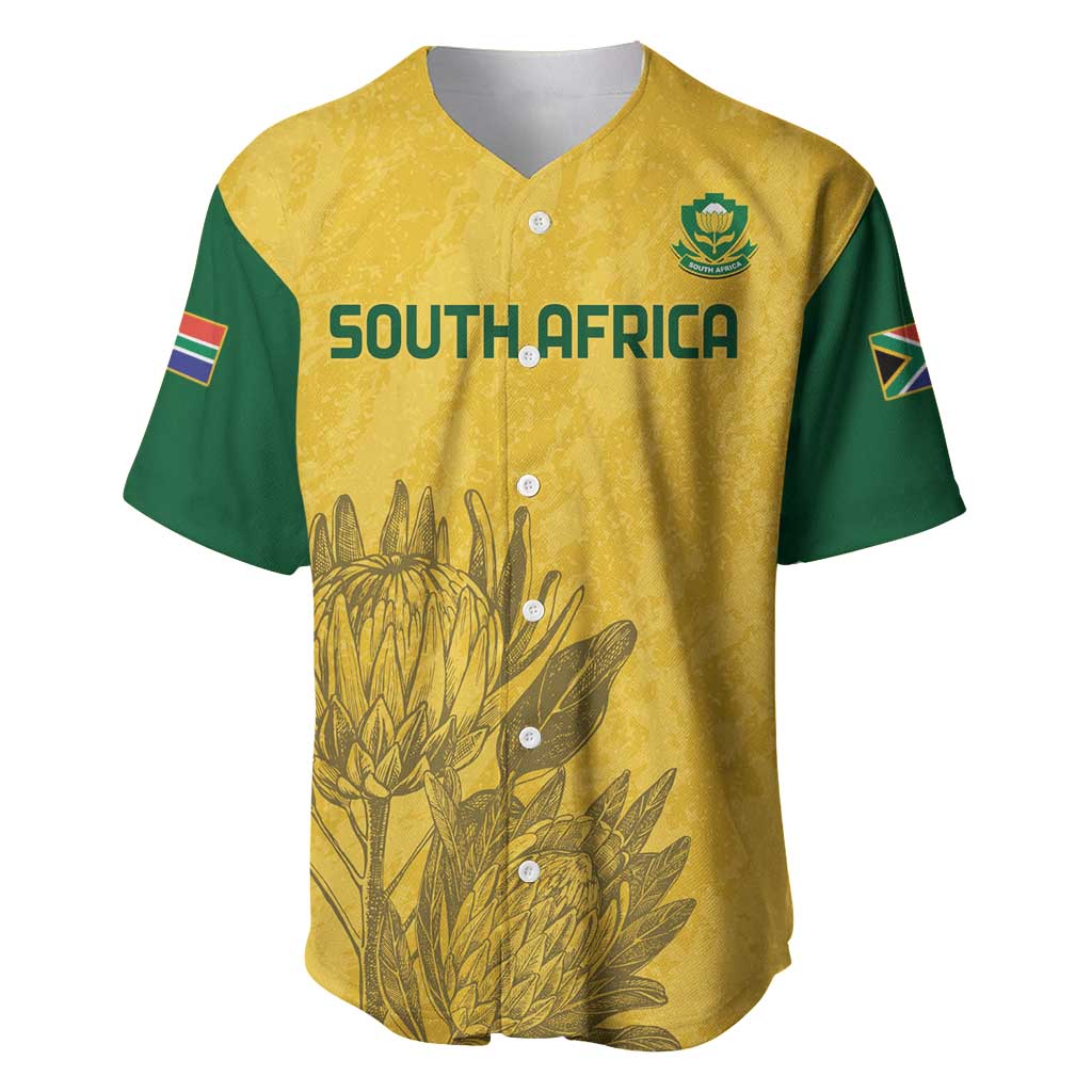 Custom South Africa Soccer Baseball Jersey Go Banyana Banyana Proteas LT14