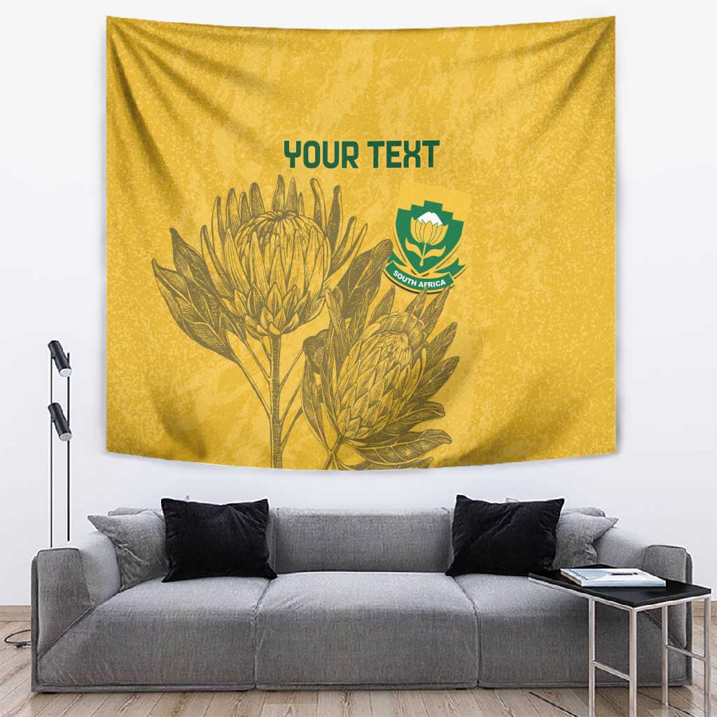 Custom South Africa Soccer Tapestry Go Banyana Banyana Proteas LT14