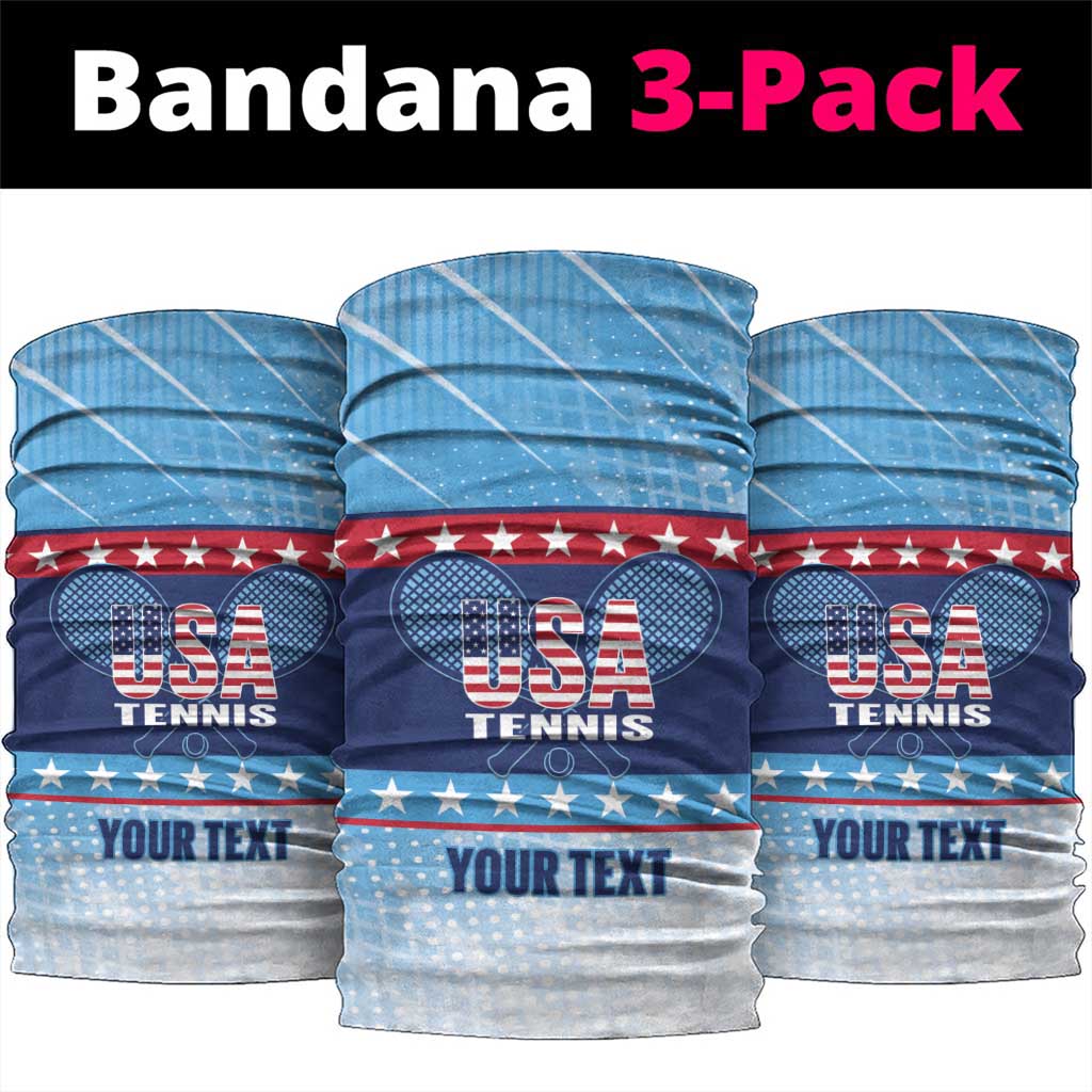 Custom United States Tennis Neck Gaiter 2025 Go USA LT14