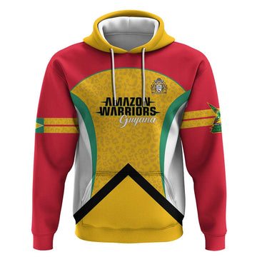 Guyana Cricket Custom Hoodie Amazon Warriors Est 2013 Version LT14