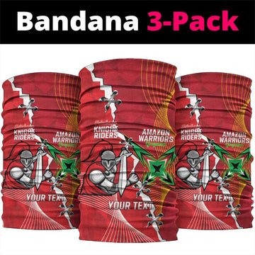 Guyana and Trinbago Cricket Custom Neck Gaiter Amazon Warriors Knight Riders Together LT14