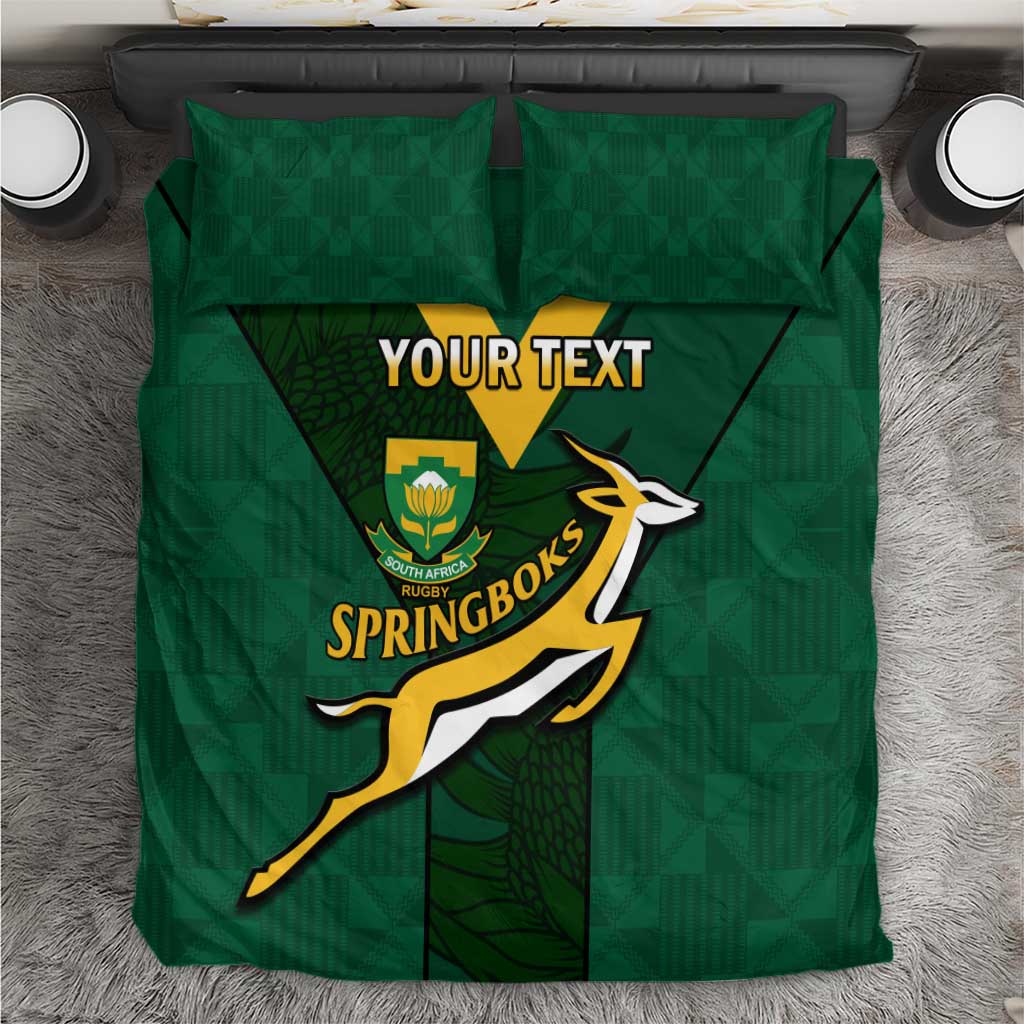 Custom South Africa Rugby Go Blitzboks Sevens Bedding Set LT14
