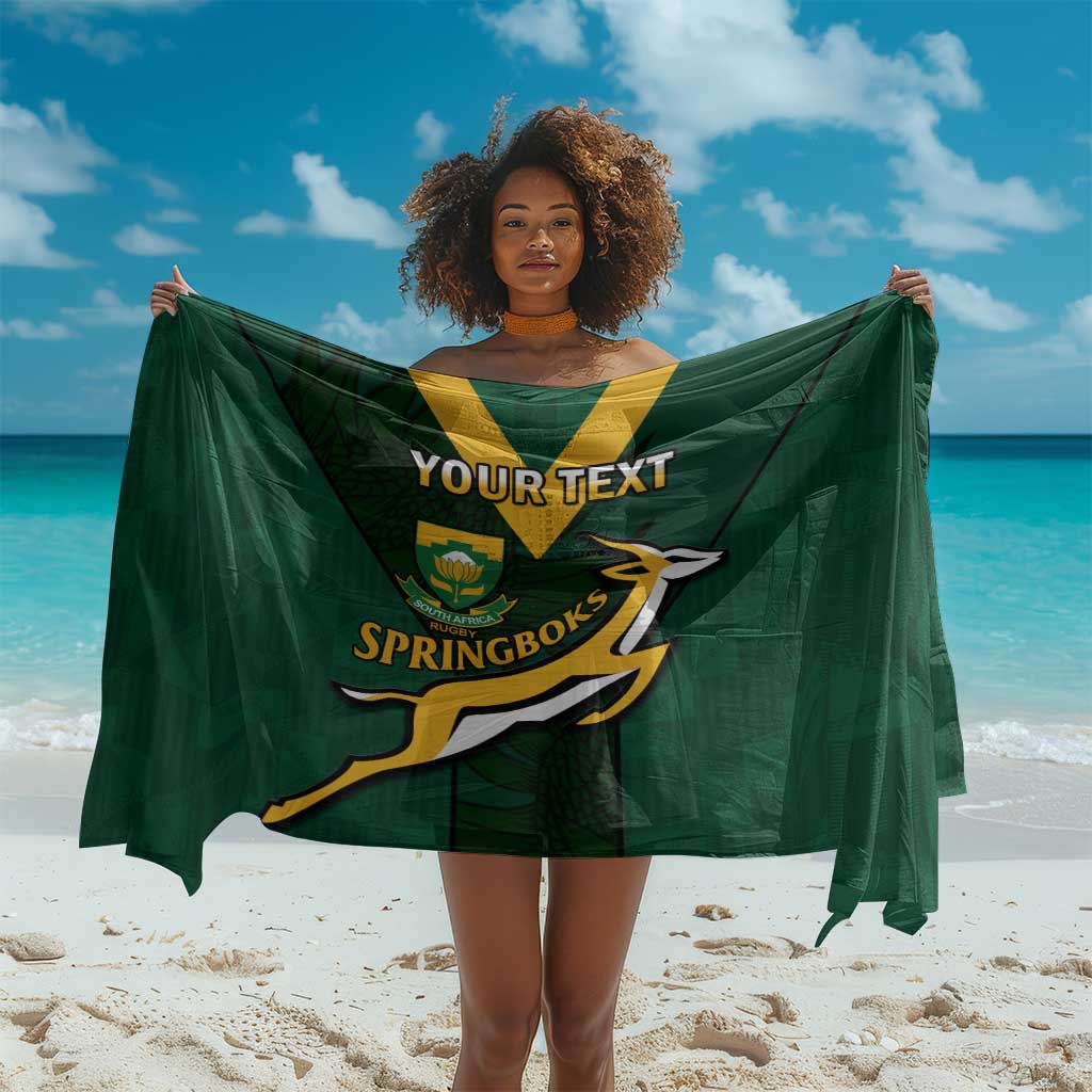 Custom South Africa Rugby Go Blitzboks Sevens Sarong LT14