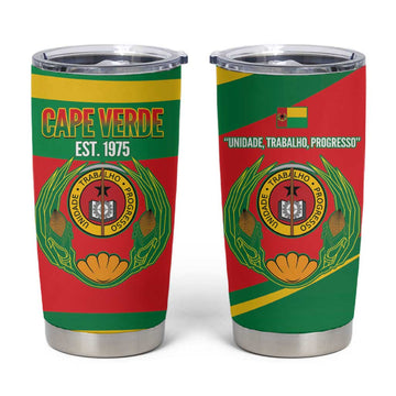 Cape Verde 1975-1992 Tumbler Cup Unidade Trabalho Progresso LT14