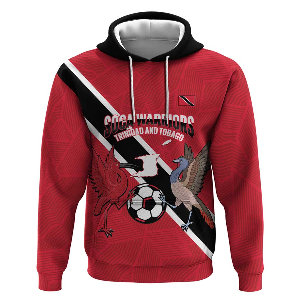 Custom Trinidad and Tobago Football Hoodie Come On Soca Warriors LT14