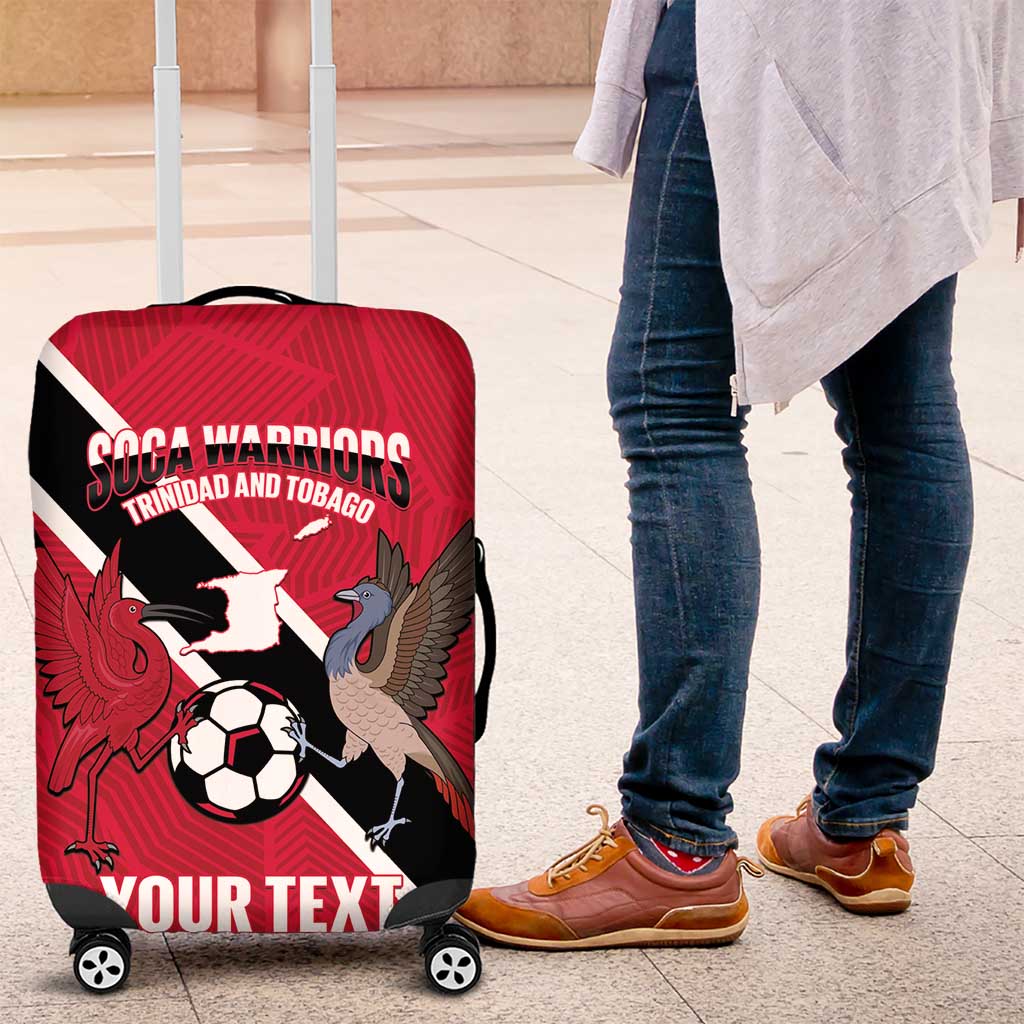 Custom Trinidad and Tobago Football Luggage Cover Come On Soca Warriors LT14