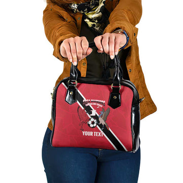 Custom Trinidad and Tobago Football Shoulder Handbag Come On Soca Warriors LT14