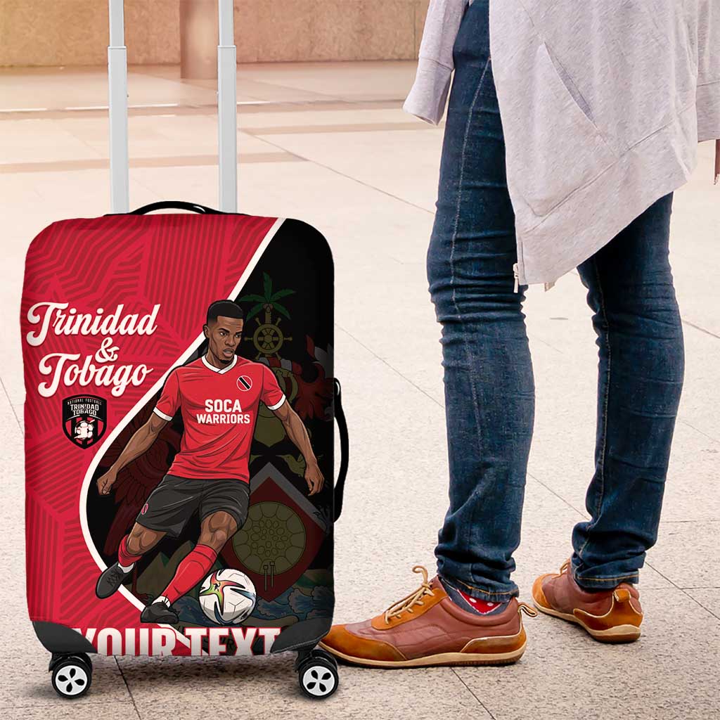 Custom Trinidad and Tobago Football Luggage Cover 2025 Go Champions LT14