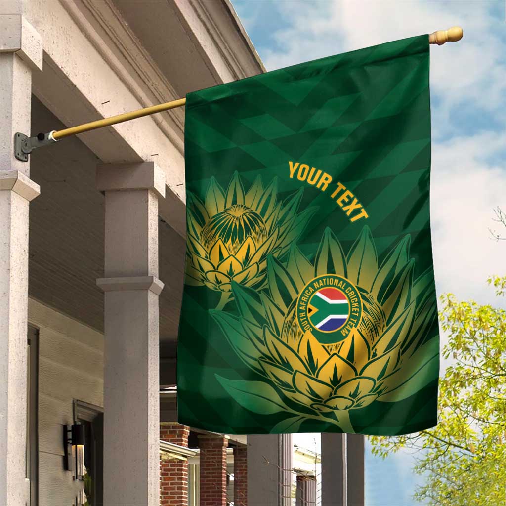 Custom South Africa Cricket Garden Flag Go Champions Proteas LT14