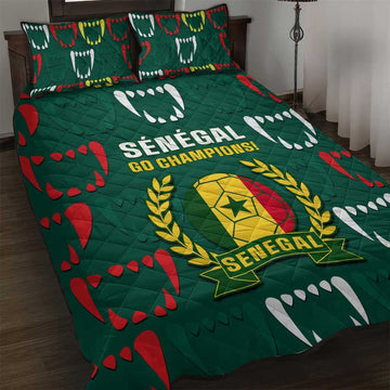 Senegal Football Quilt Bed Set 2024 Culture Pour Home Style LT14