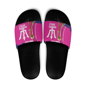 Barbados Royals Cricket Custom Slide Sandals 3rd Champions Trophy Proud - Pink LT14