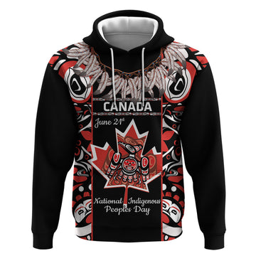Canada National Aboriginal Day Hoodie Canadian Indigenous Haida LT14